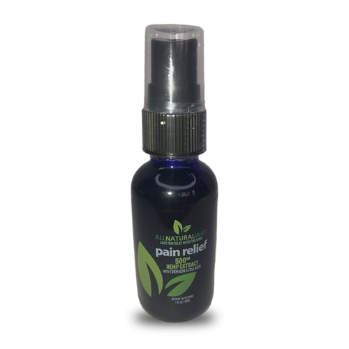 All Natural Way CBD pain relief spray